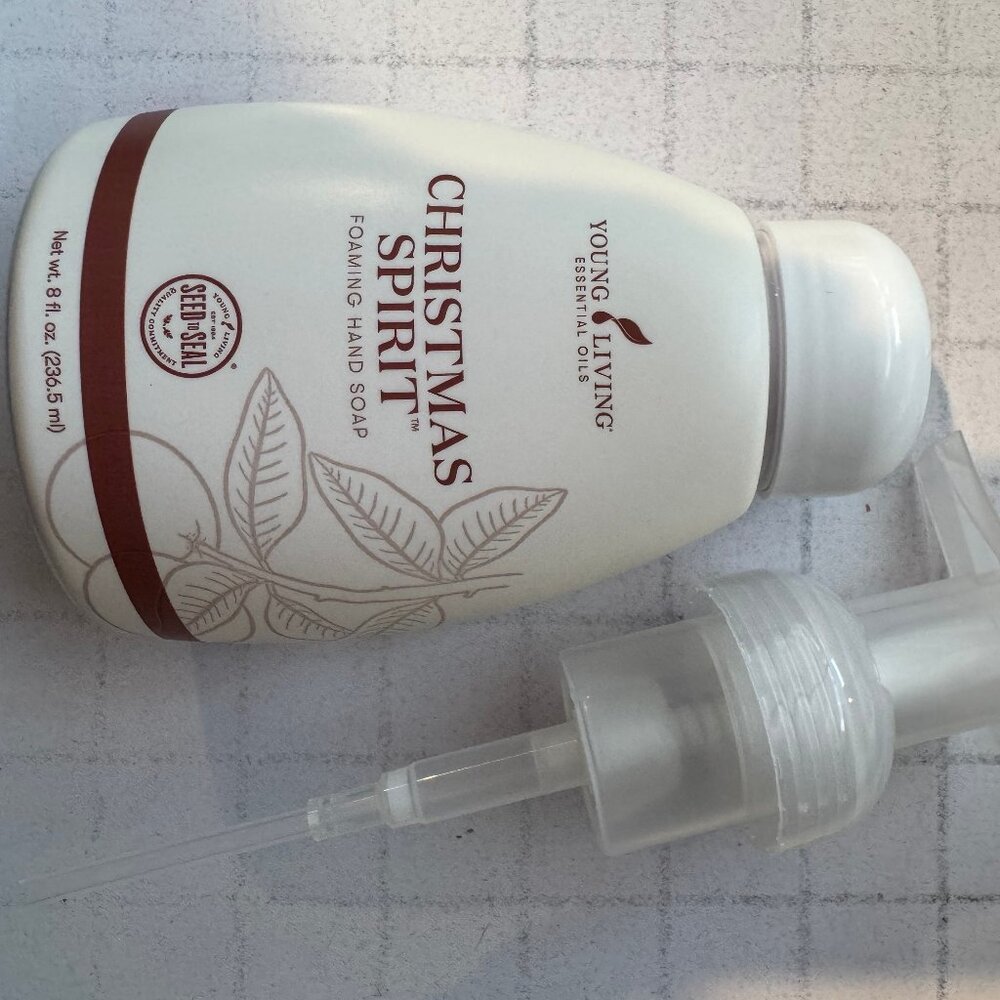 Young Living Christmas Spirit Foaming Handsoap 8 FL OZ